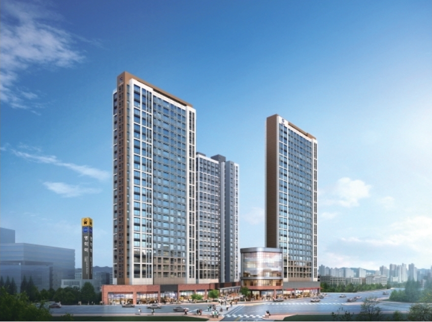 반도건설 안양시 반도유보라 주상복합공사